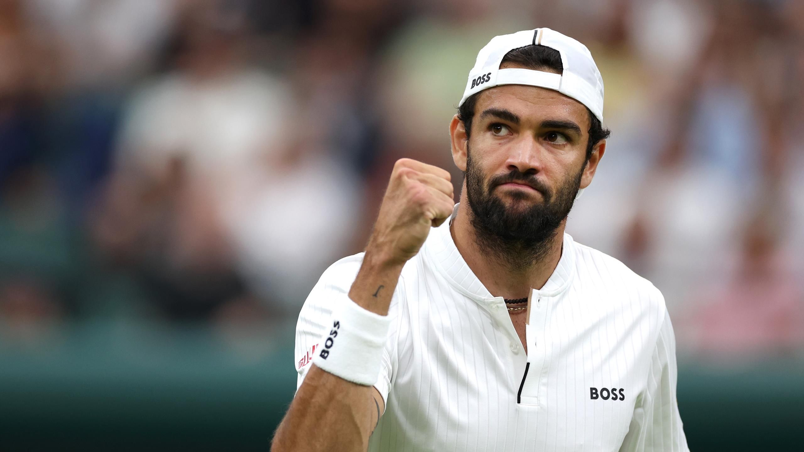 Wimbledon 2023 - Matteo Berrettini élimine Alexander Zverev au 3e tour, il jouera Carlos Alcaraz en 8e de finale