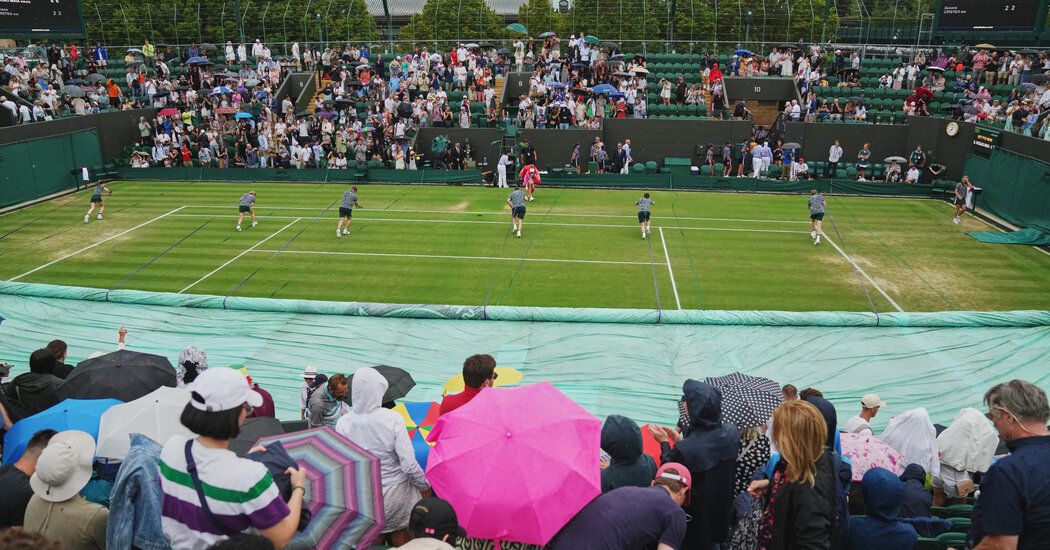 How Do Wimbledon’s Grass Courts Keep Dry In All The Rain?