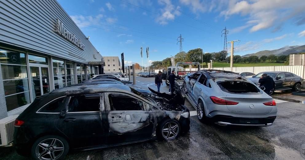 Incendie du Bama et de la concession Mercedes en décembre 2022 : on en sait plus sur les gardes à vue en cours