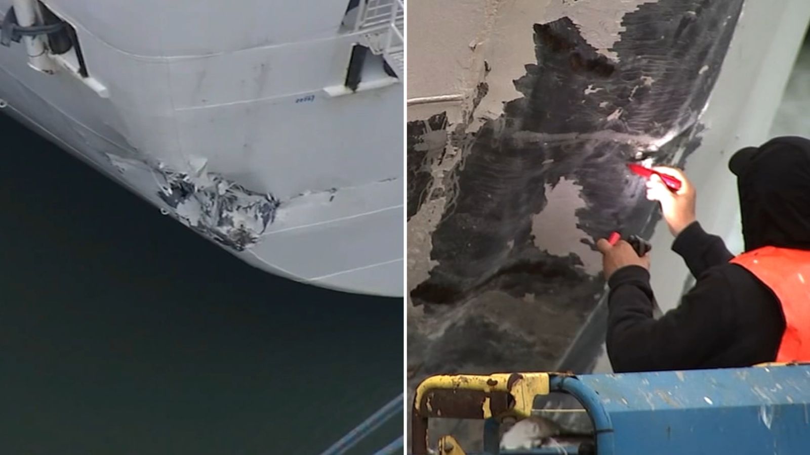 Damaged, delayed Ruby Princess won't depart San Francisco until Sunday, cruise line says