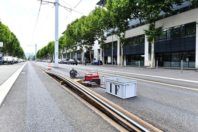 Pourquoi le tram de Clermont-Ferrand ne peut plus circuler entre les Pistes et 1er-Mai ?