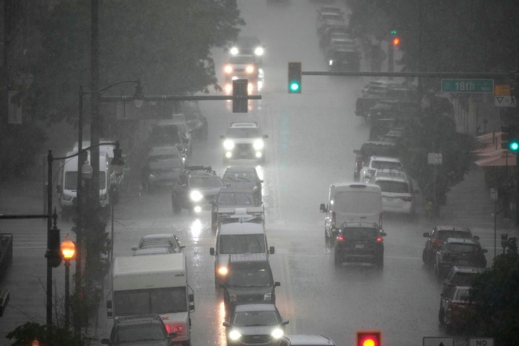 Severe storm includes hail, damaging wind, tornadoes