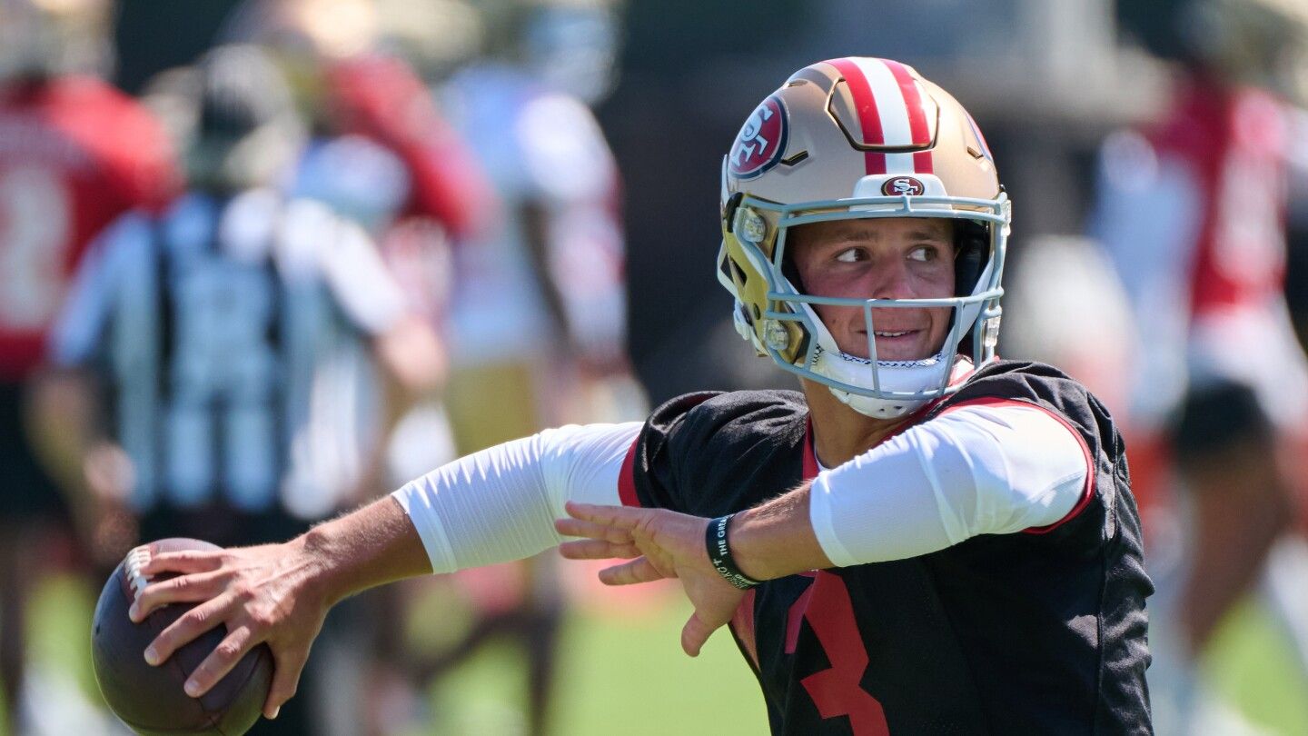 49ers list Brock Purdy as starter, Trey Lance or Sam Darnold as No. 2 QB