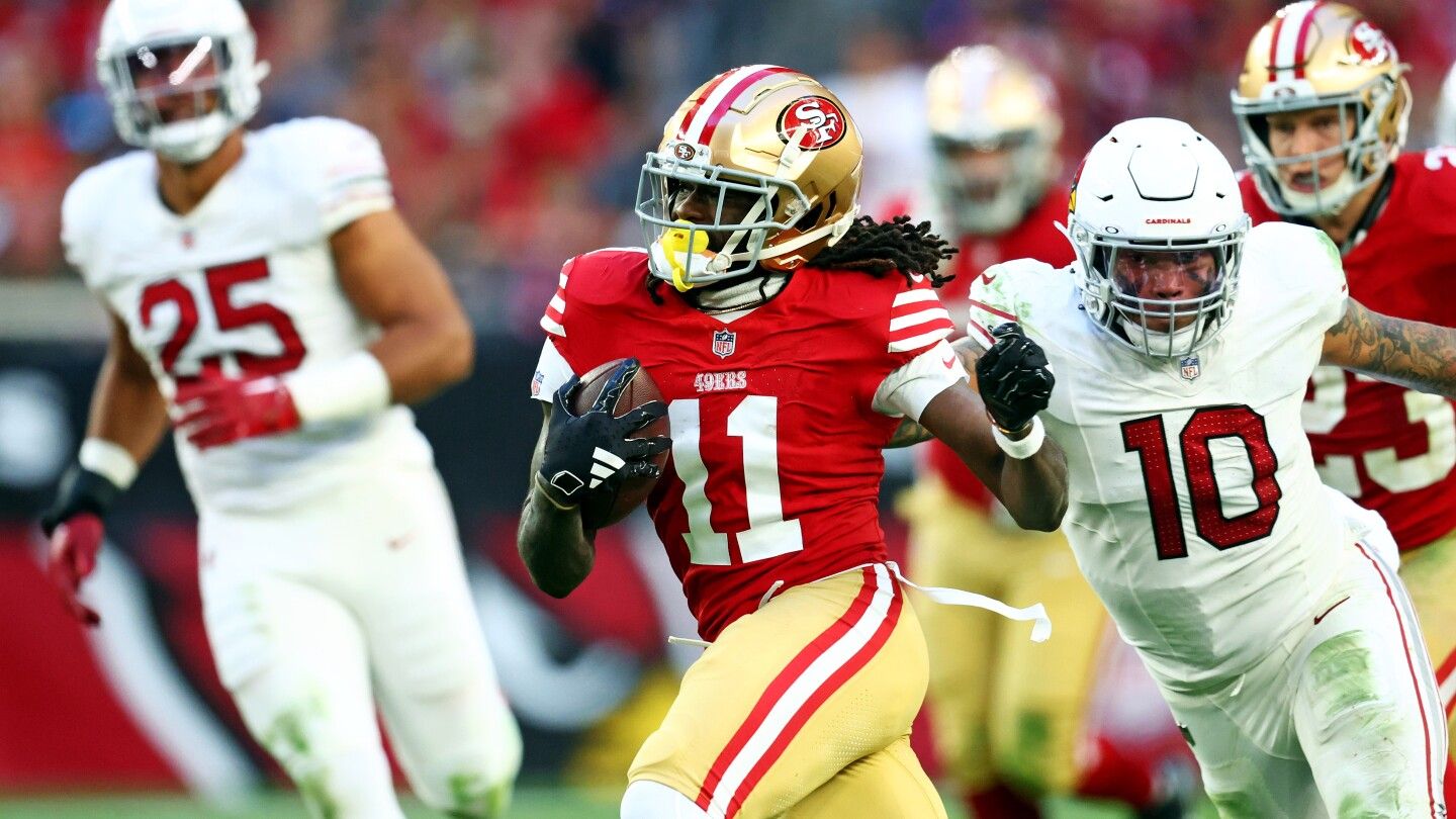 Kyle Shanahan: Hope Brandon Aiyuk's here, but ready for "next man up"