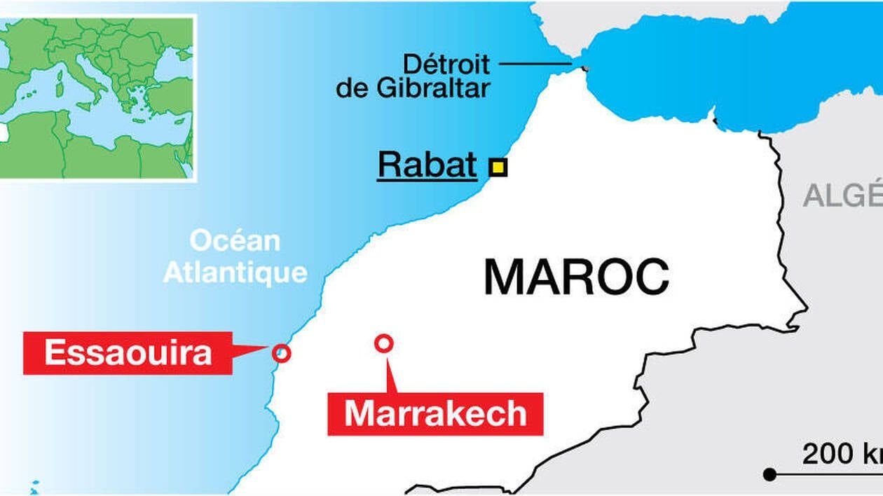 Un puissant séisme de magnitude 6,8 ébranle le Maroc