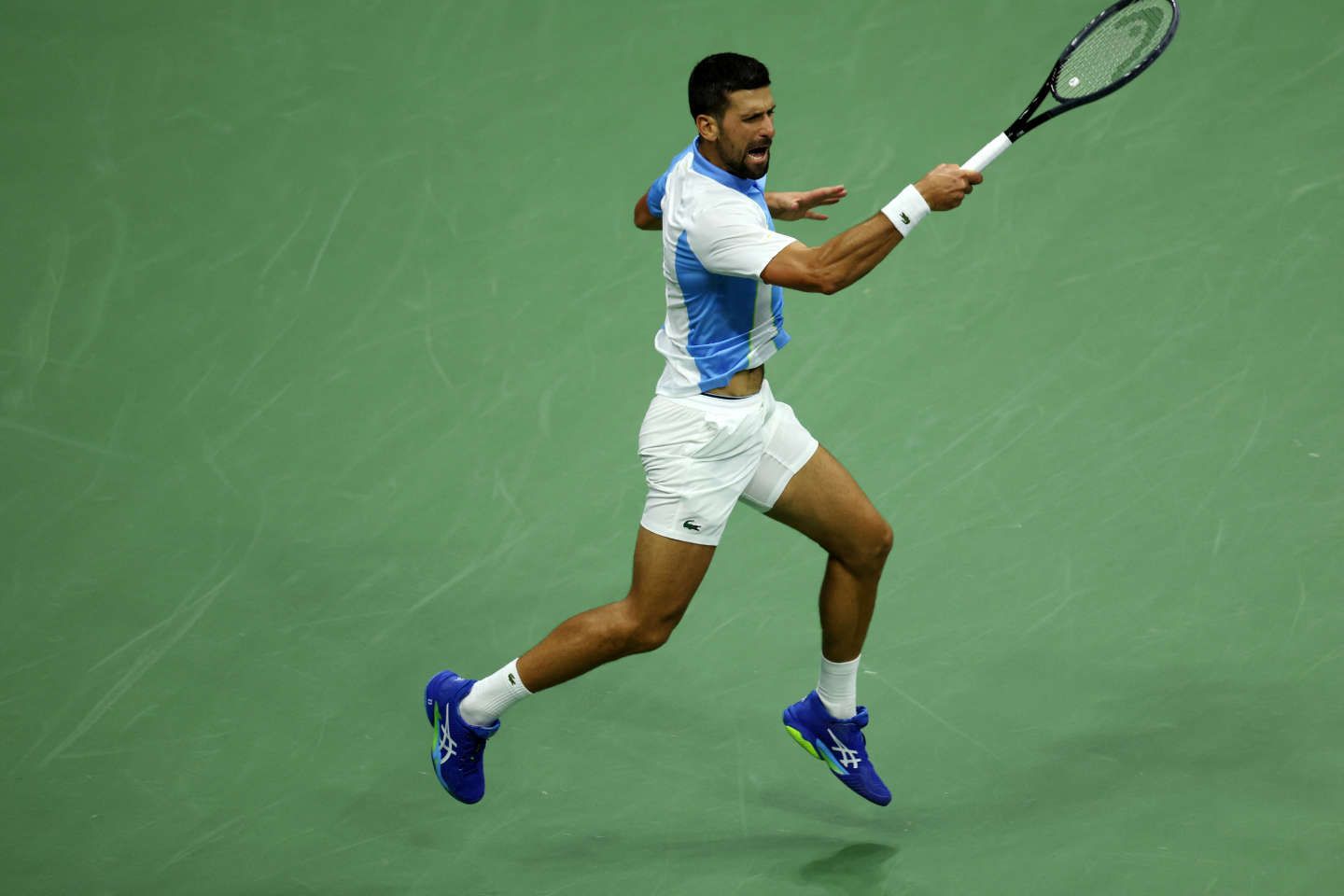 US Open : Novak Djokovic atteint sa dixième finale du tournoi en éliminant facilement l’Américain Ben Shelton