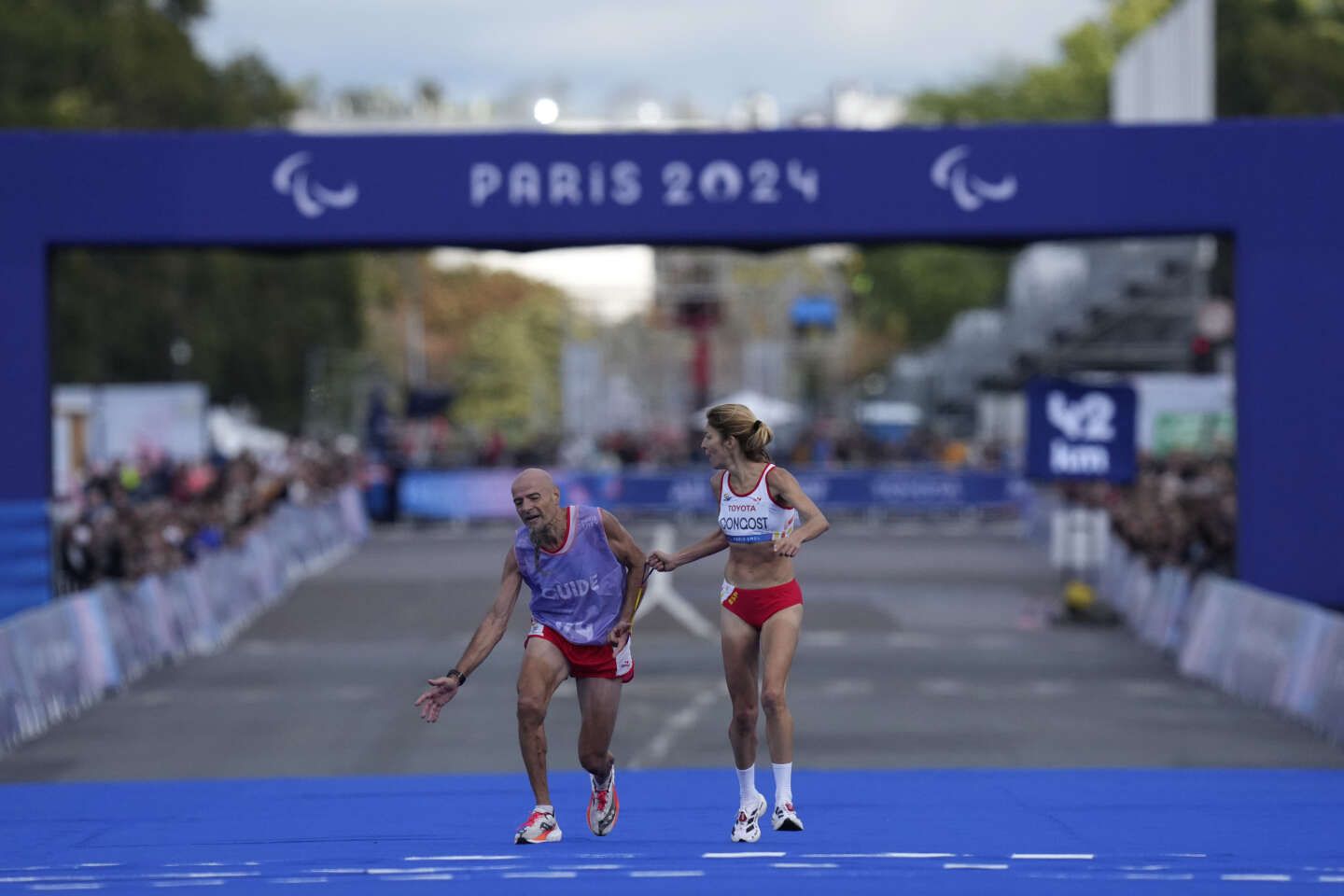 La détresse de Elena Congost, marathonienne malvoyante espagnole : " Ils m’ont disqualifiée pour avoir été humaine et avoir aidé mon guide "