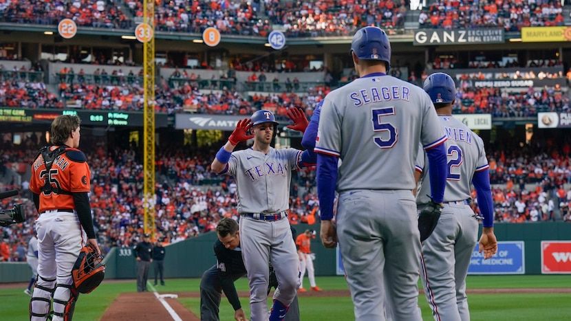 Five thoughts: Rangers hammer Orioles early, one win away from ALCS