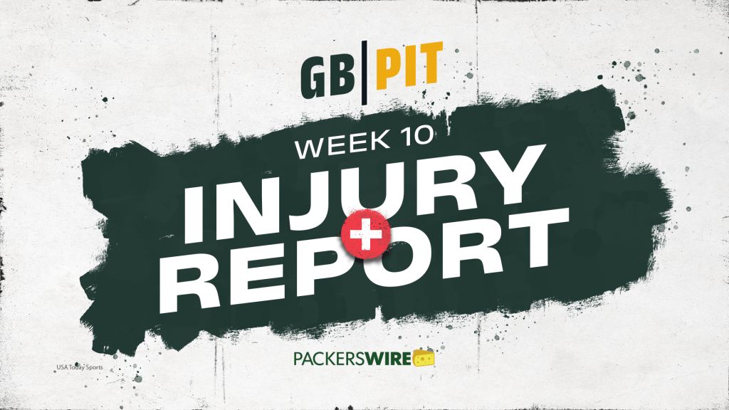 What to know from Packers' first injury report of Week 10 vs. Steelers