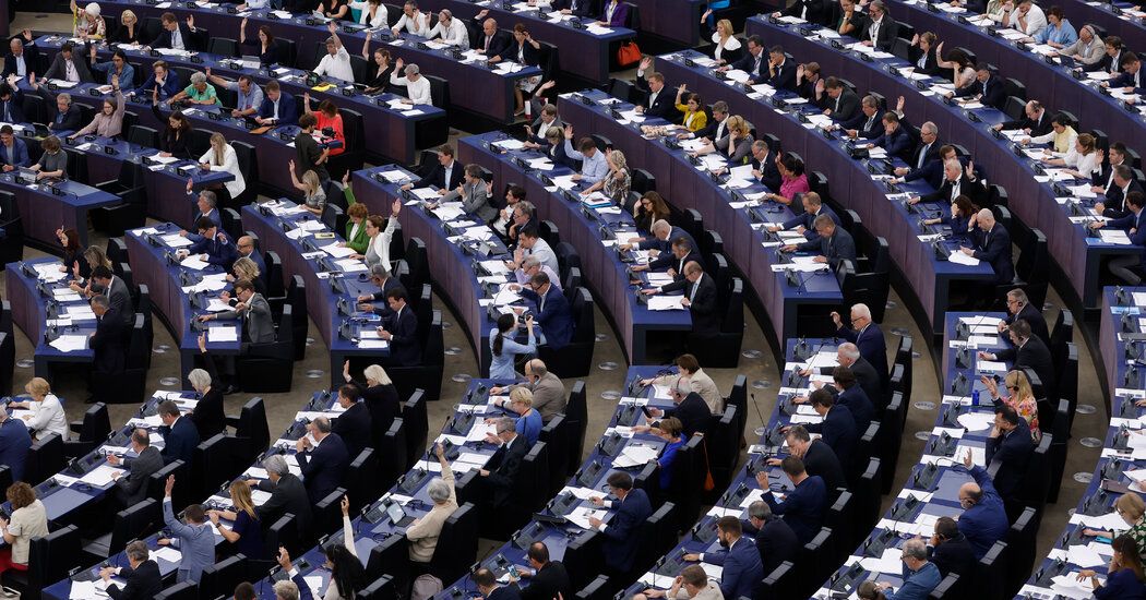 E.U. Agrees on Artificial Intelligence Rules With Landmark New Law