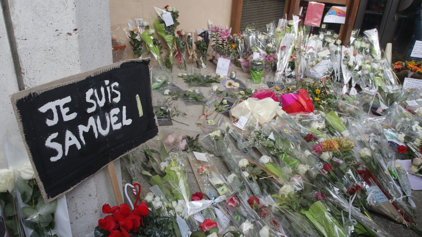 Six French teens convicted over their roles in an Islamic extremist's killing of a teacher