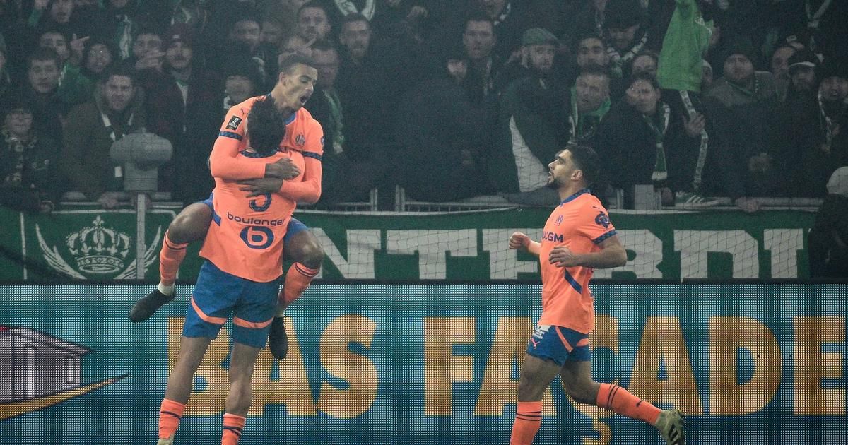 Ligue 1 : séduisant, l’OM ne fait qu’une bouchée de l’AS Saint-Étienne