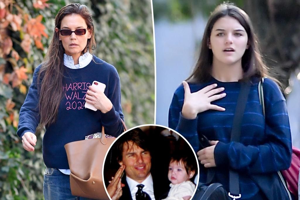 Katie Holmes slams report about daughter Suri's trust fund from Tom Cruise