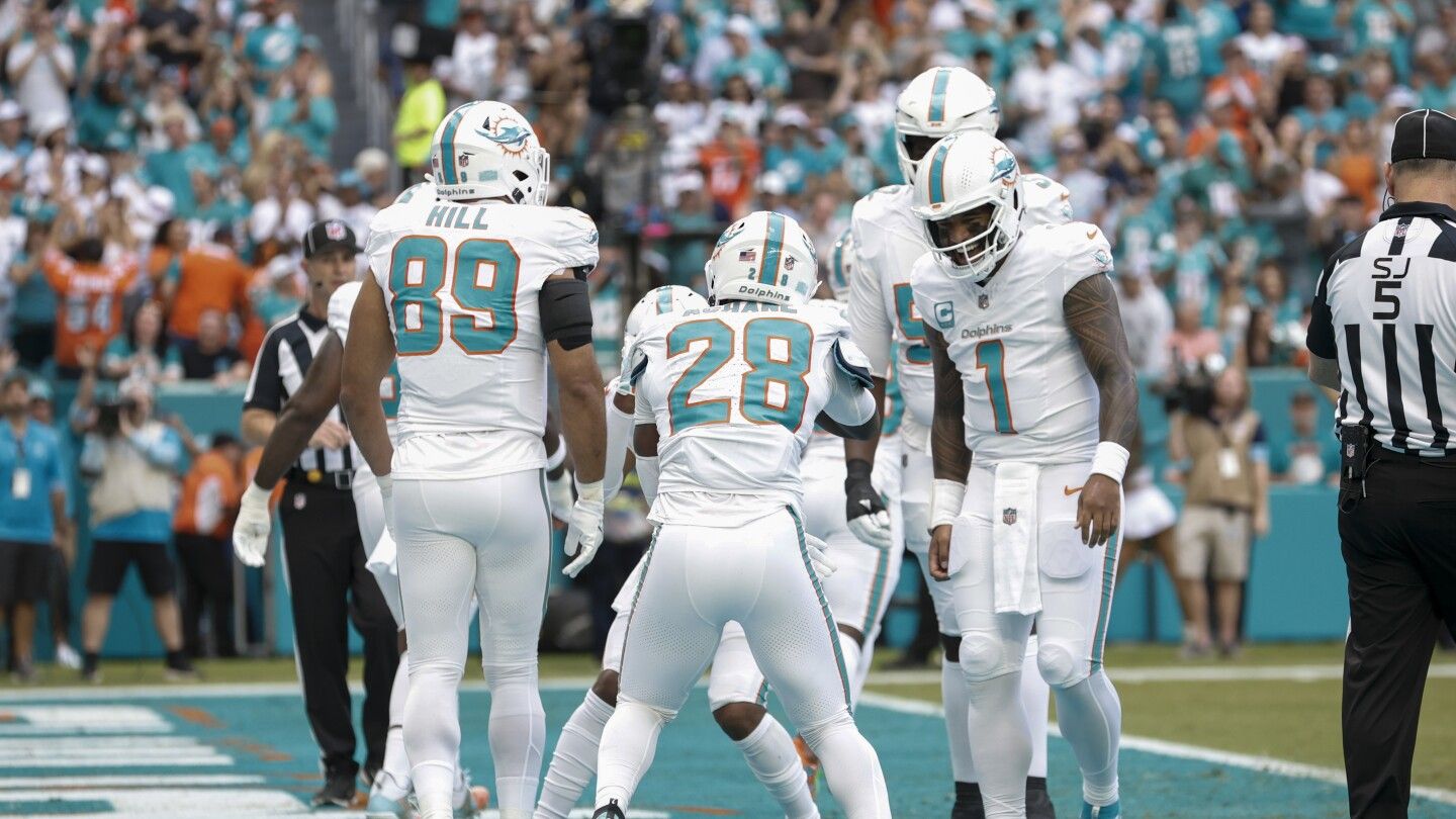 Dolphins knock off Jets 32-26 in overtime