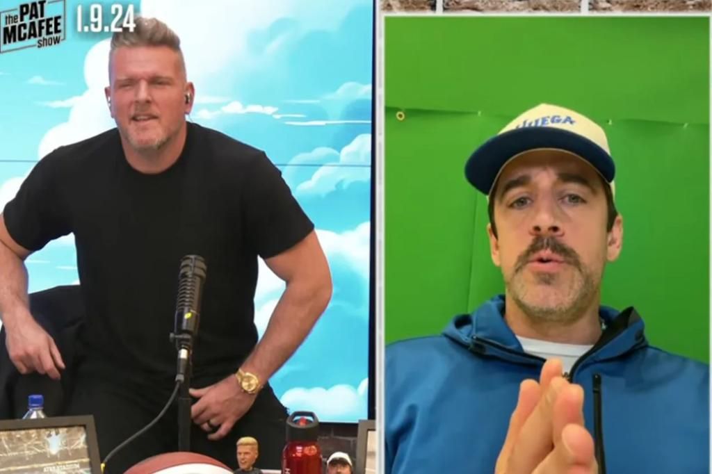 Aaron Rodgers has turned 'Pat McAfee Show' into $85M ESPN disaster