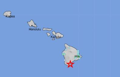 5.7 magnitude earthquake hits Hawaii Island