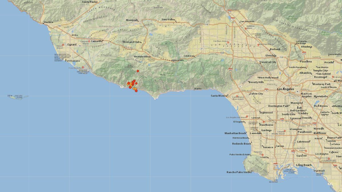 Malibu earthquake shakes Southern California.