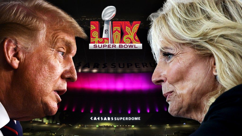 Trump Wins Super Bowl With 1st POTUS Visit To NFL's Big Game