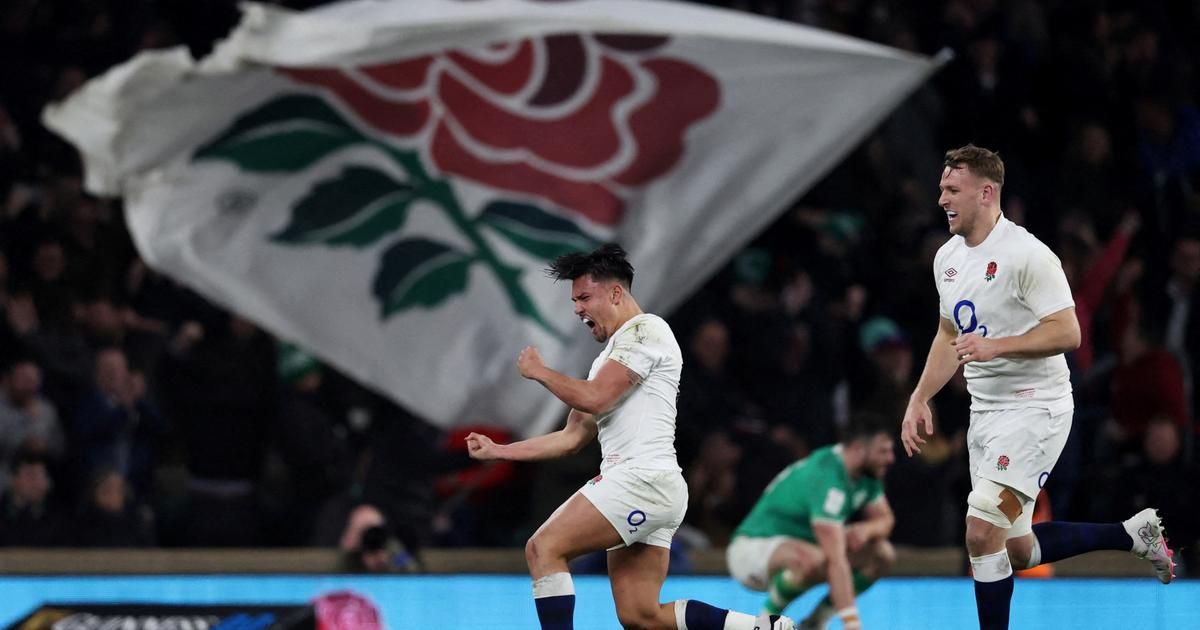 Six Nations : en vidéo, le résumé de la folle victoire de l’Angleterre sur l’Irlande