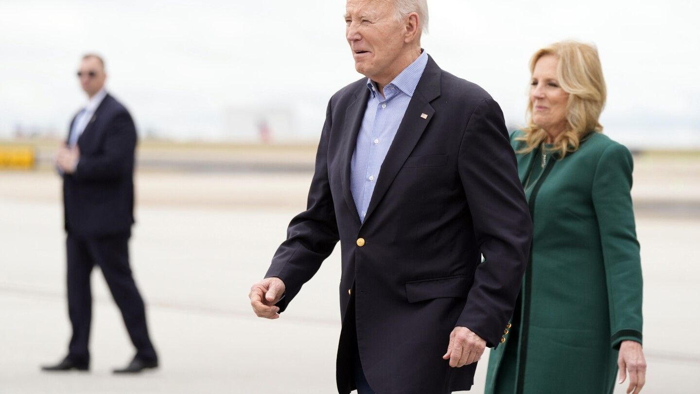 Biden says he regrets using term 'illegal,' as Trump hosts Laken Riley's family at rally