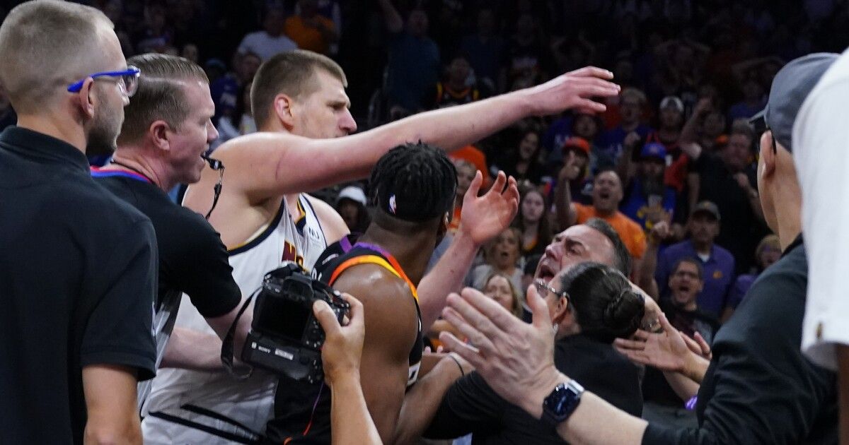 Nuggets’ Jokic fined $25k for Game 4 scuffle with Suns owner