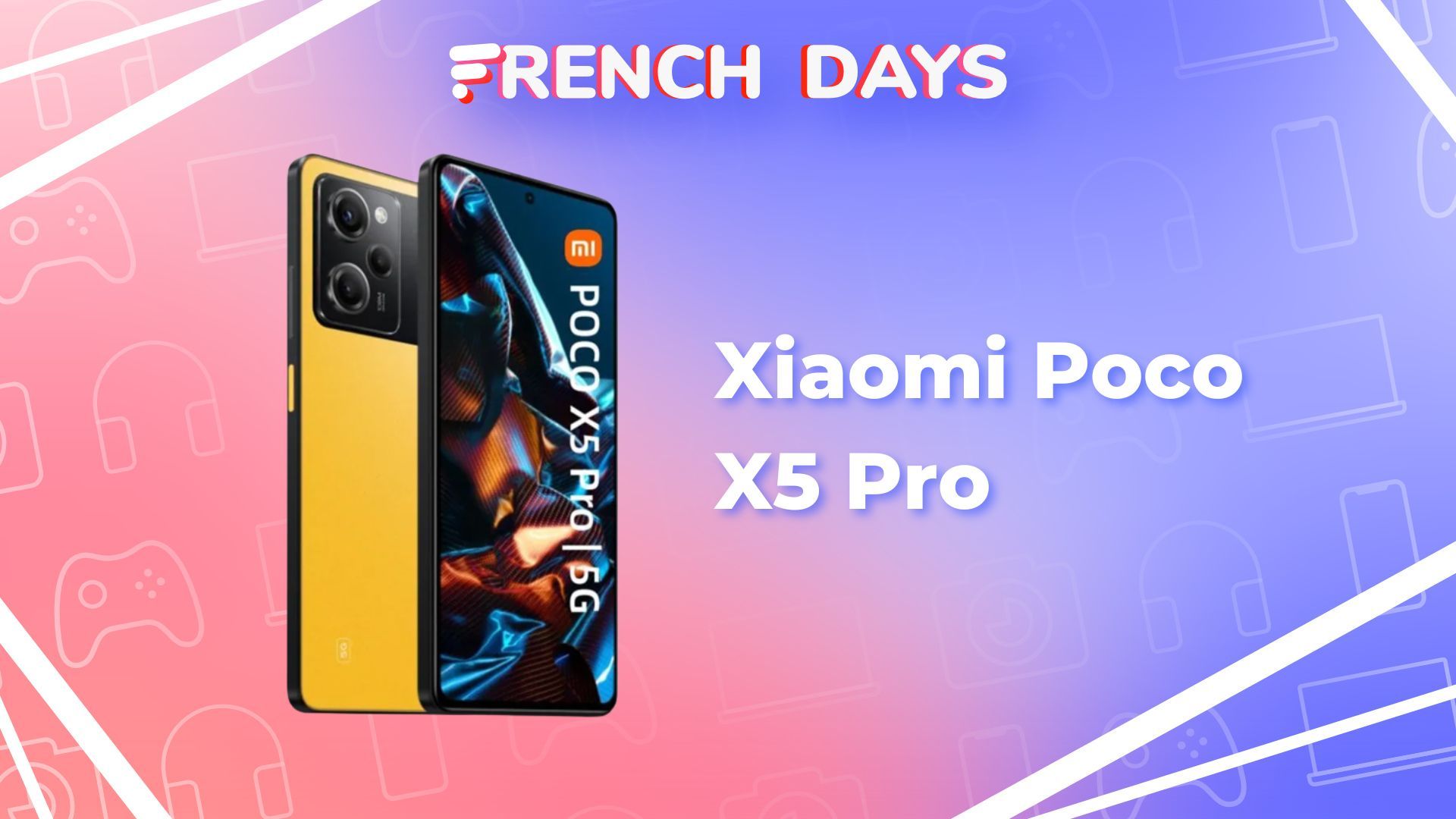 Xiaomi Poco X5 Pro : le prix chute de plus de 100 € pendant les French Days