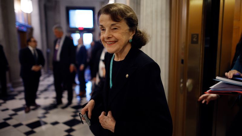 Dianne Feinstein returning to Washington on Tuesday