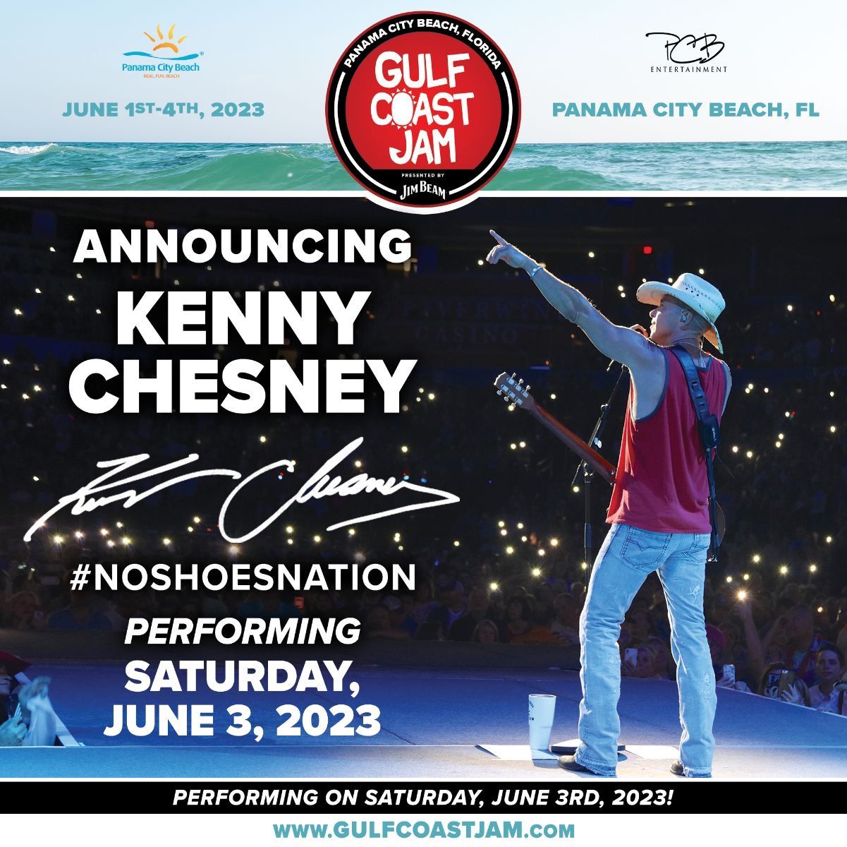 UPDATE: New headliner announced for Gulf Coast Jam