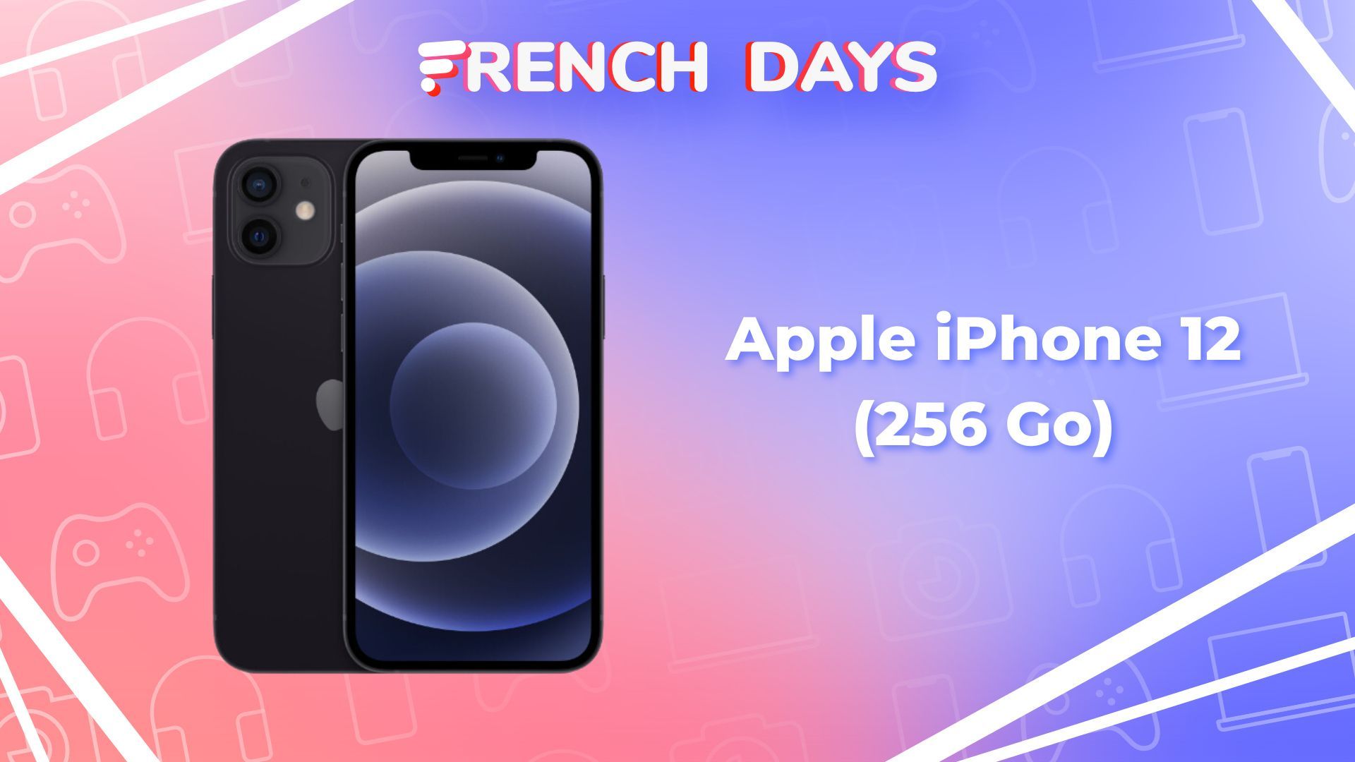 Neuf, l’iPhone 12 (256 Go) est proposé à un super prix pour le dernier jour des French Days