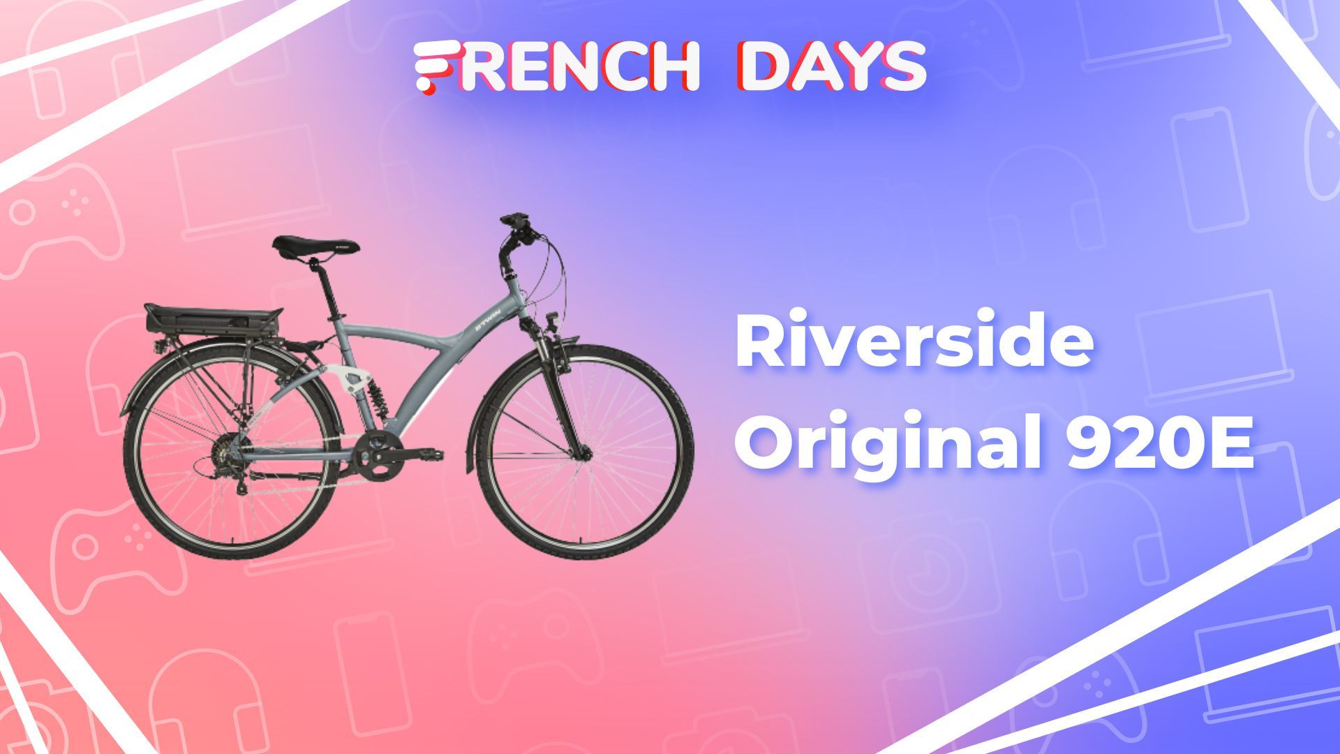 Ce vélo électrique vendu chez Décathlon passe de 999 € à 799 € pour les French Days