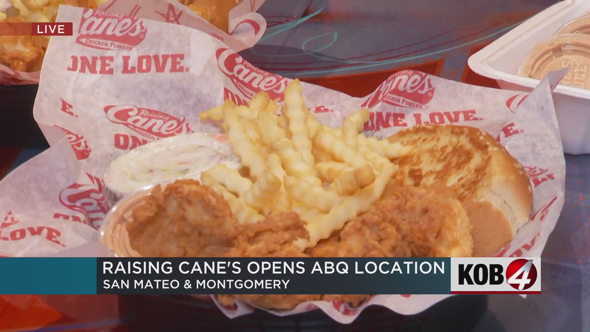 Raising Cane's celebrates opening day in Albuquerque