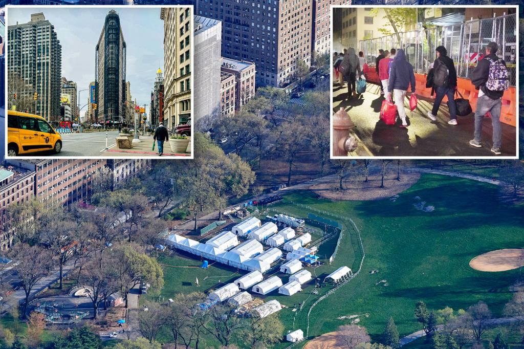 NYC officials consider Central Park tents to house migrants