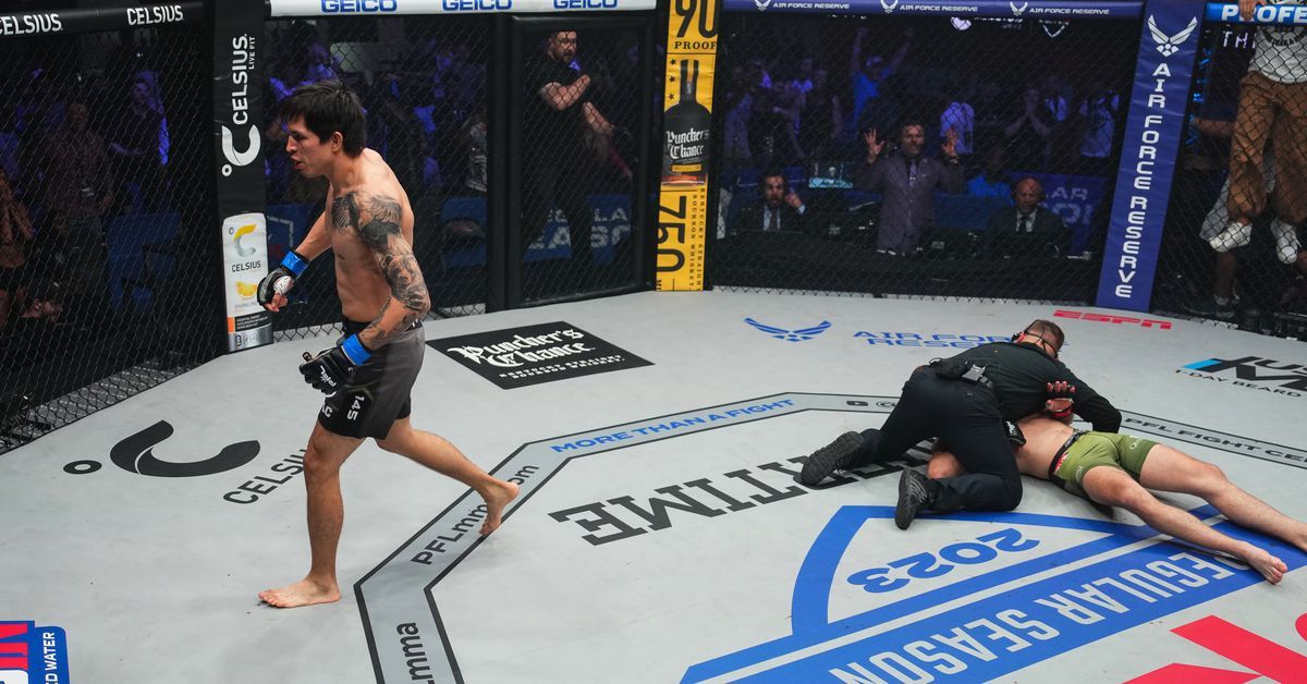 PFL 4 results: Jesus Pinedo stuns Brendan Loughnane with first-round knockout