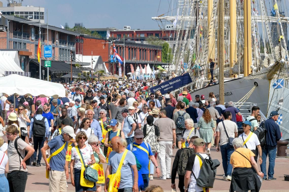 Armada de Rouen 2023. Ventilos à saucisson, nom de stand improbable... Nos anecdotes du 8 juin