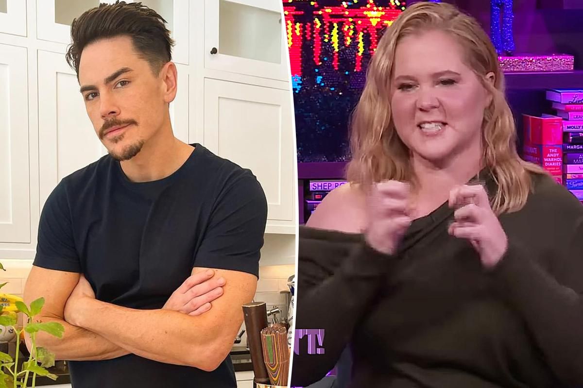 Amy Schumer defends T-shirt sex after Tom Sandoval's reunion comment