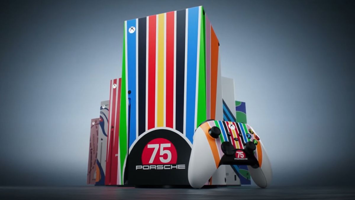 Porsche celebrates 75 years with an Xbox partnership for limited edition consoles