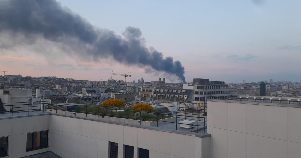 Seine-Saint-Denis : un important incendie à Bobigny, la fumée visible depuis Paris