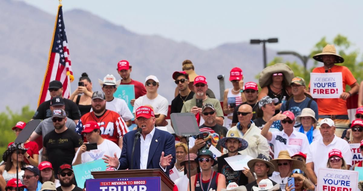 À Las Vegas, des milliers de trumpistes se réunissent pour acclamer leur "délinquant"