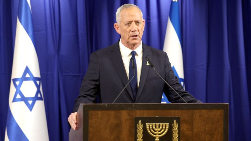 Israeli minister Benny Gantz resigns from war cabinet in blow to Netanyahu