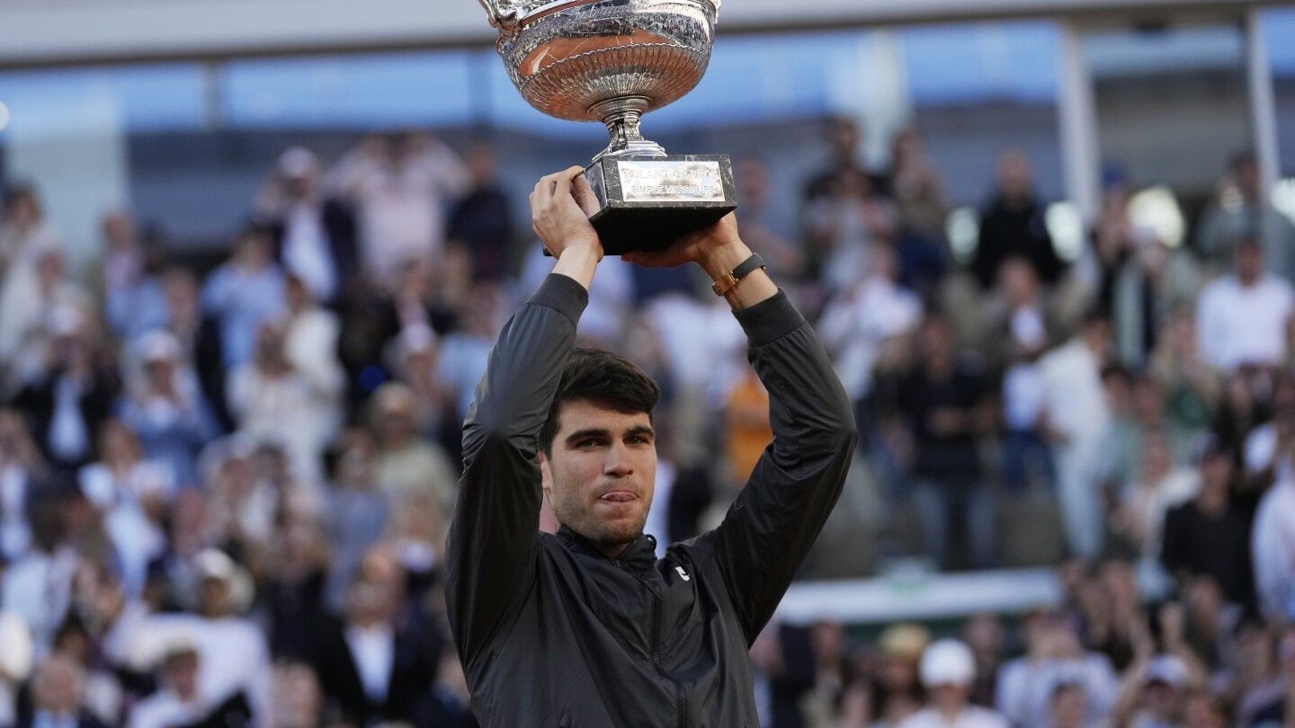 Carlos Alcaraz wins his first French Open title and third Grand Slam title