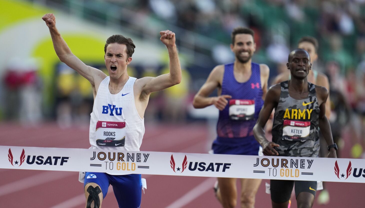 USA Outdoor Track: BYU’s Kenneth Rooks wins 3,000-meter steeplechase