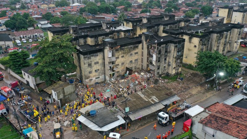 Brazil: Pernambuco building collapse kills at least 11