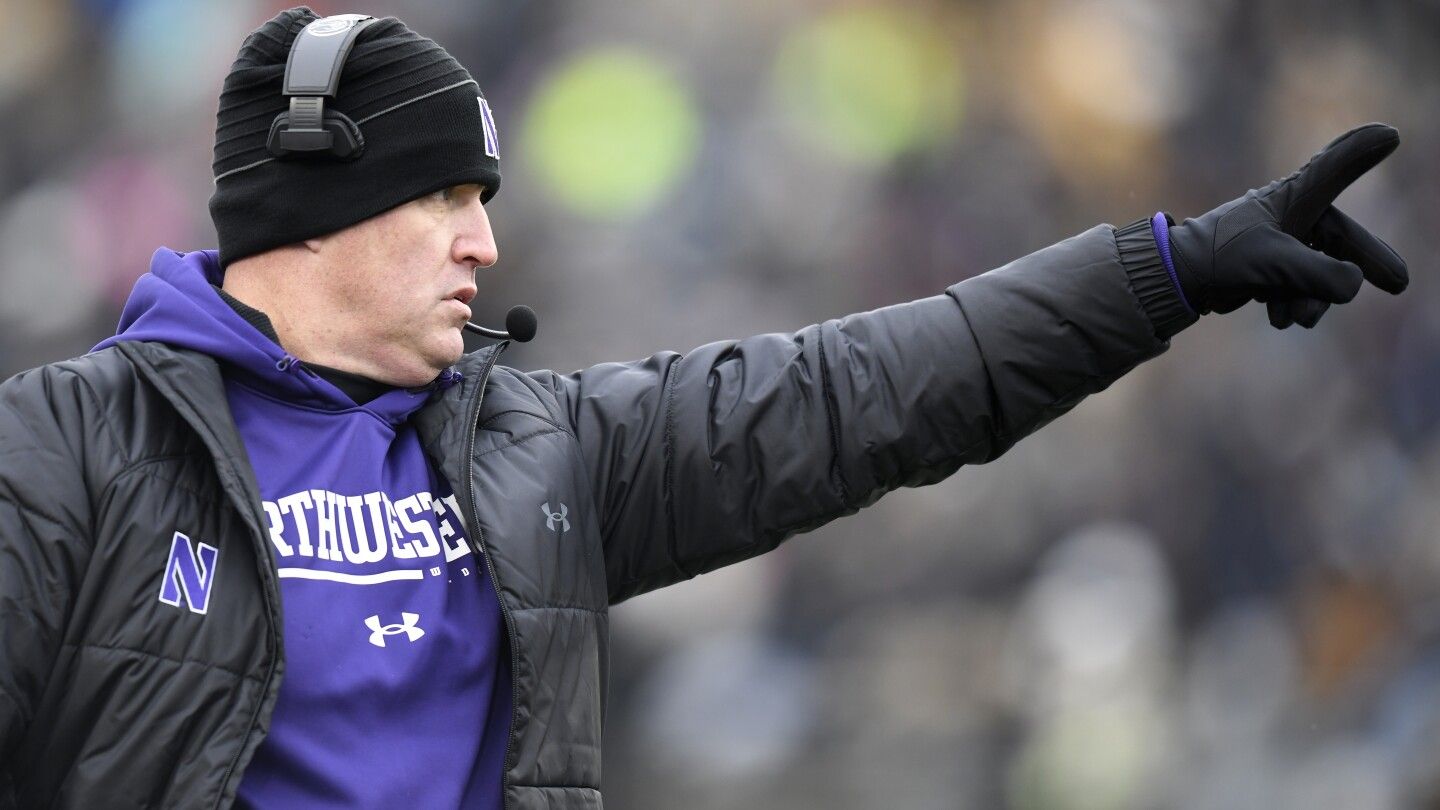 Northwestern president hears evidence from former player, reconsiders Pat Fitzgerald discipline