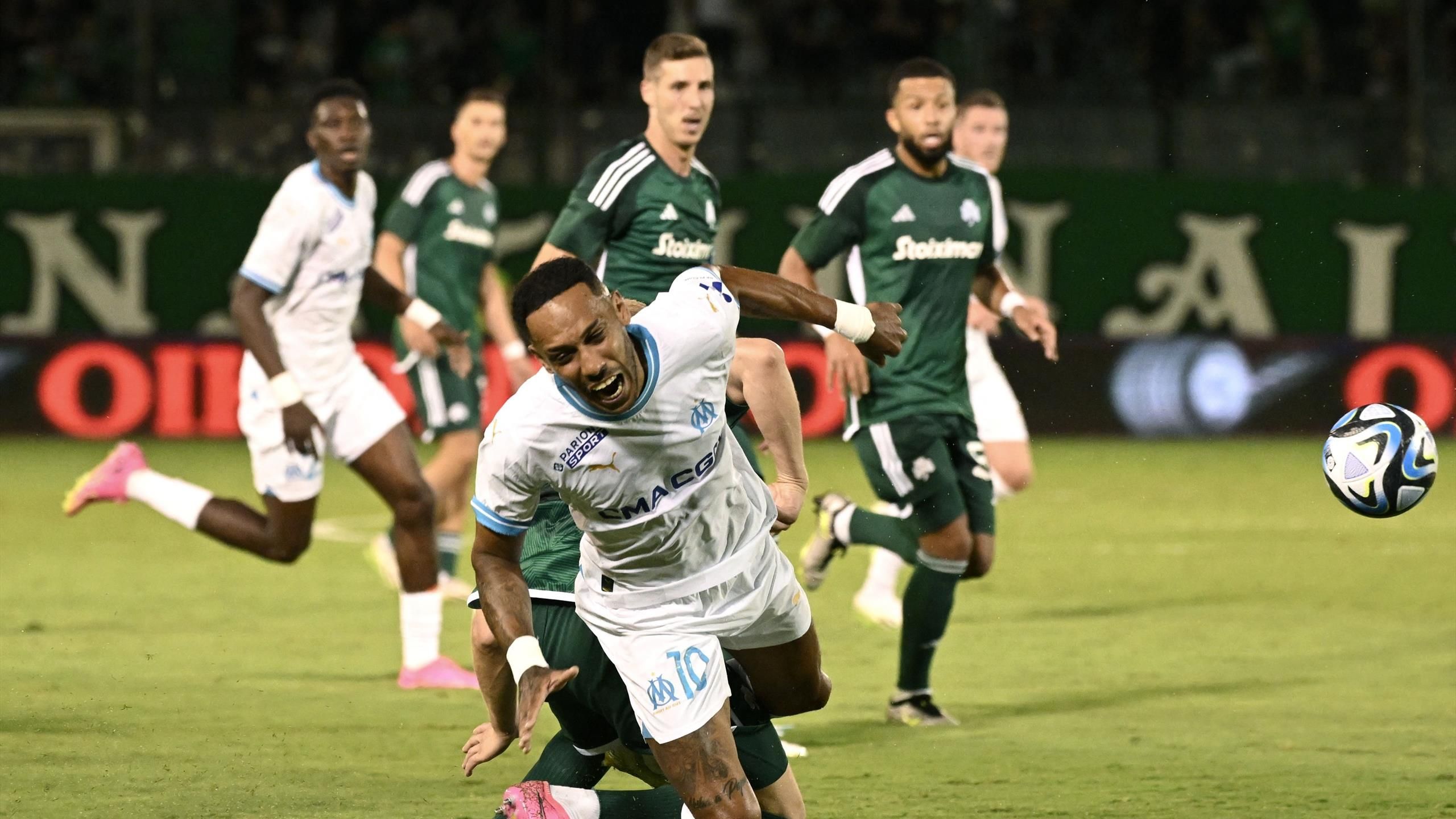 L'OM de Marcelino battu par le Panathinaikos (1-0) au 3e tour préliminaire aller