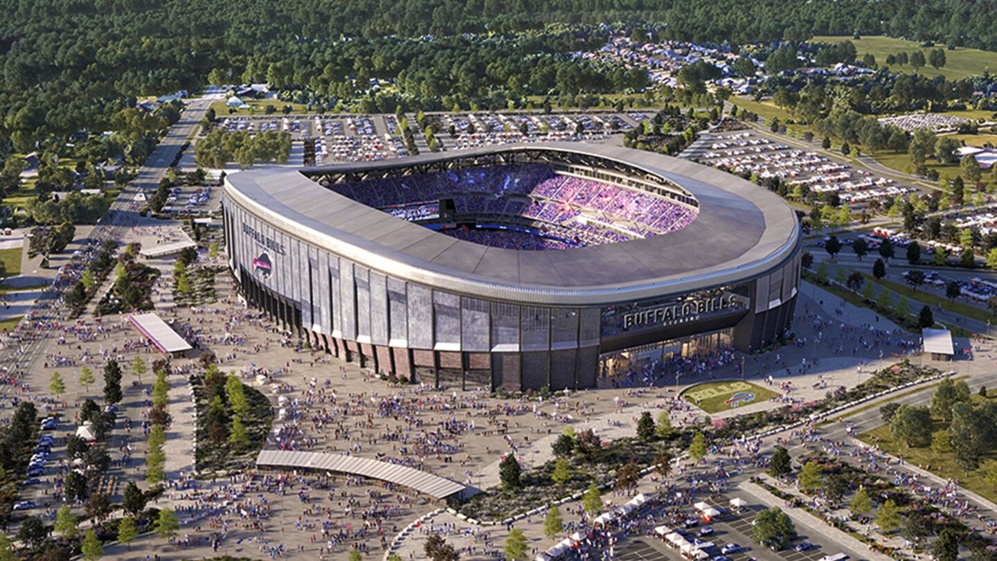 New Buffalo Bills stadium cost overruns approaching $300M, AP sources say