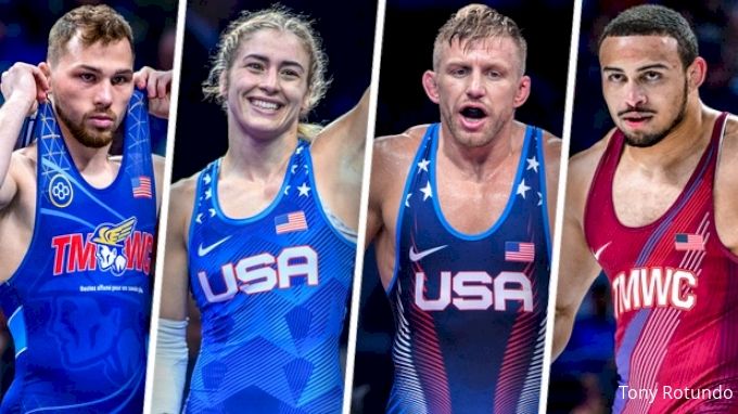 Olympic Wrestling Semifinals & Finals