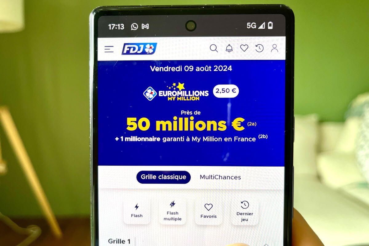 Tirage EuroMillions du vendredi 9 août : jackpot, pronostics et résultats du jour