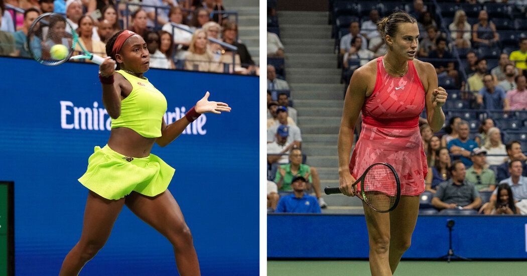 Coco Gauff and Aryna Sabalenka Play for the U.S. Open Championship