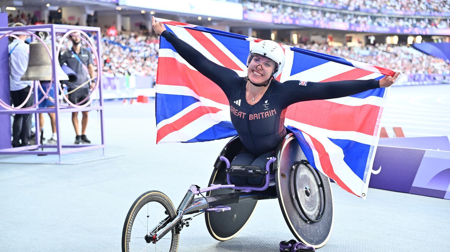 "J'ai l'impression d'être revenue à Londres" : la Grande-Bretagne a encore vibré lors des Jeux paralympiques 2024