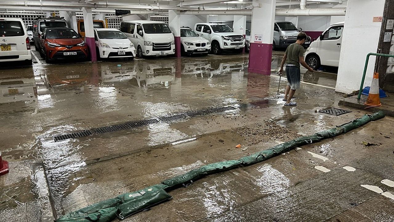 颱風小犬｜黑色暴雨警告生效 天文台發新界北部水浸特別報告